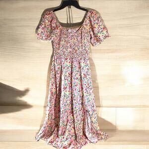 NWOT Mopoogoss Floral Women's Dress, Small